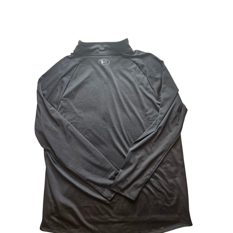 Under Armour Mens Tech 2.0 1/2 Zip Pullover Black Long Sleeve Training Top L gallery