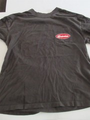 BUDWEISER T-Shirt unisex XS pocket shirt