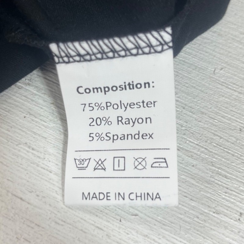 Colorblock Half-Zip Pullover Top 3X Black Gray White Long Sleeves gallery