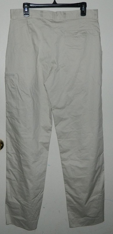 New Men Adidas WE Athletic Pants Solid Beige Casual Camping Hiking Cargo Sz 32 gallery