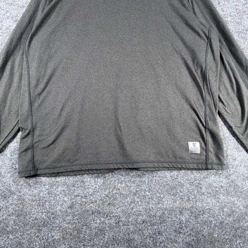 Rugged Elements Durable Utility Shirt Mens XL Green Marled Pullover Crew Neck gallery
