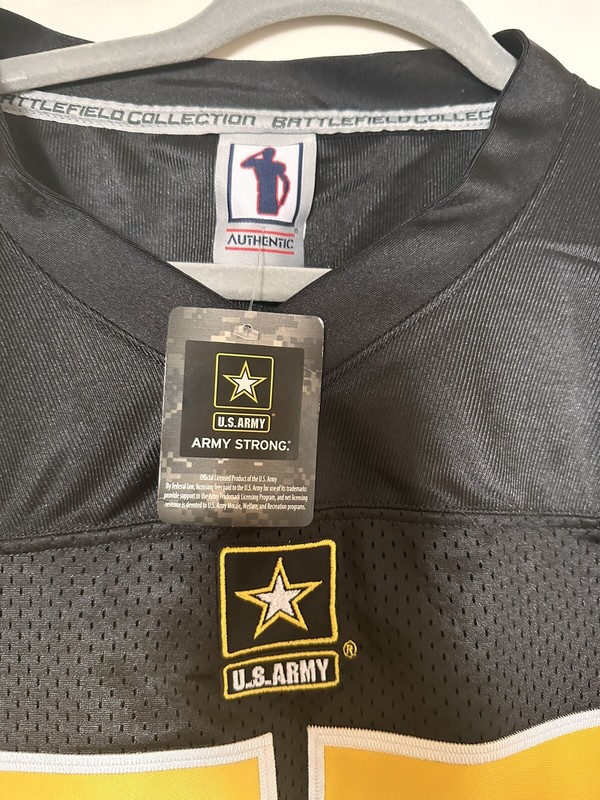 U.S. ARMY STRONG #75 (represents 1775 when U.S Army was est.) FOOTBALL JERSEY gallery