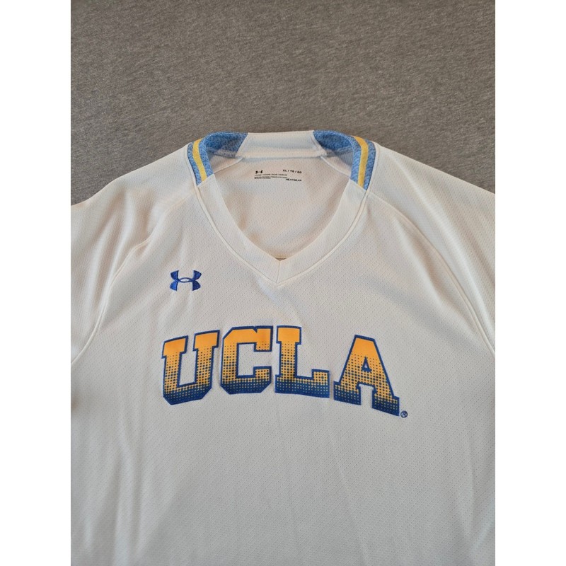 Under Armour UCLA Jersey Mens XL White 100 Year Anniversary Authentic HeatGear gallery