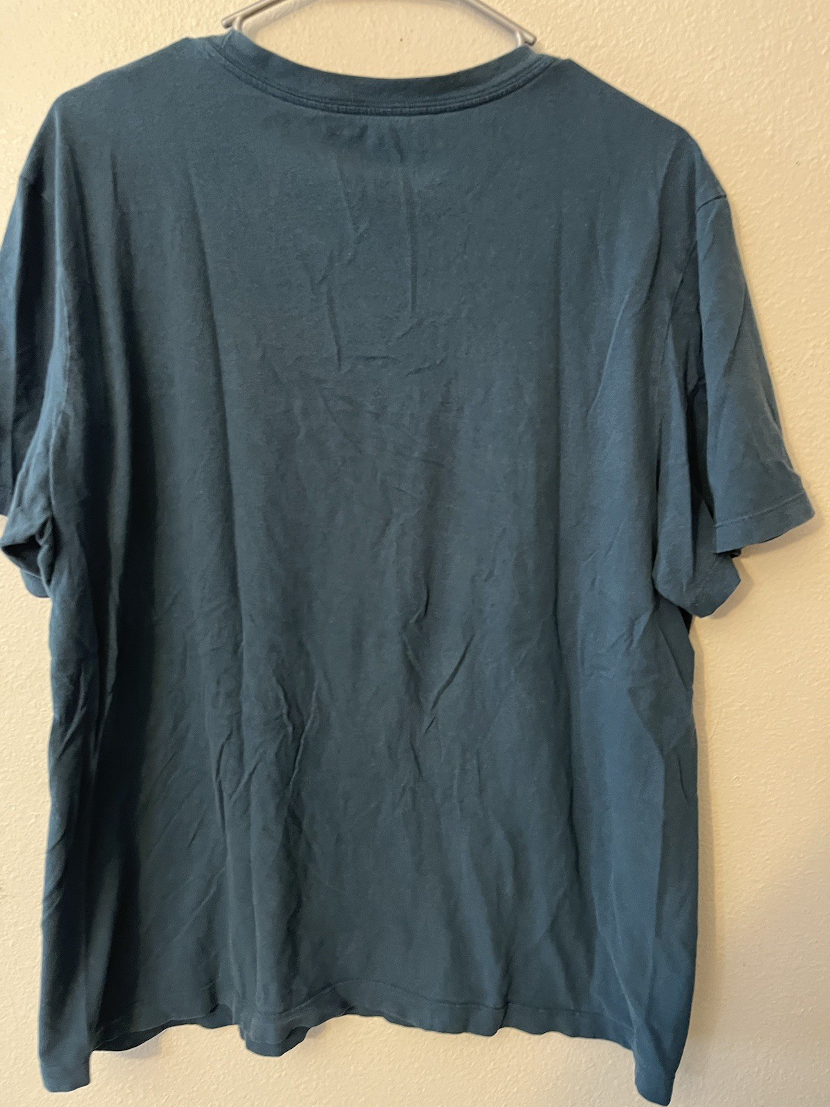 The Nike Tee T-shirt Mens Teal W/ Logo Graphic Size Large Logo gallery