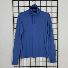 RLX Ralph Lauren Pullover Mens Small Blue Wicking Athleisure Funnel Neck NWT