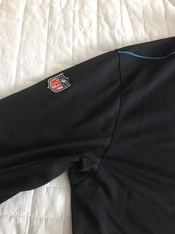 Men’s NIKE JACKSONVILLE JAGUARS Black On-Field Long Sleeve Dri-Fit Shirt…XXL…$70 gallery