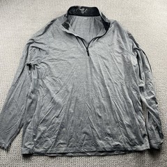 Greyson Sport Pullover Mens XXL Quarter Zip Long Sleeve Camo Collar Golf Shirt