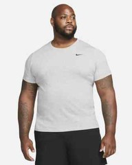 Sz XXL Nike Men’s Dri-FIT Training T-Shirt Dark Grey Heather Black AR6029-063