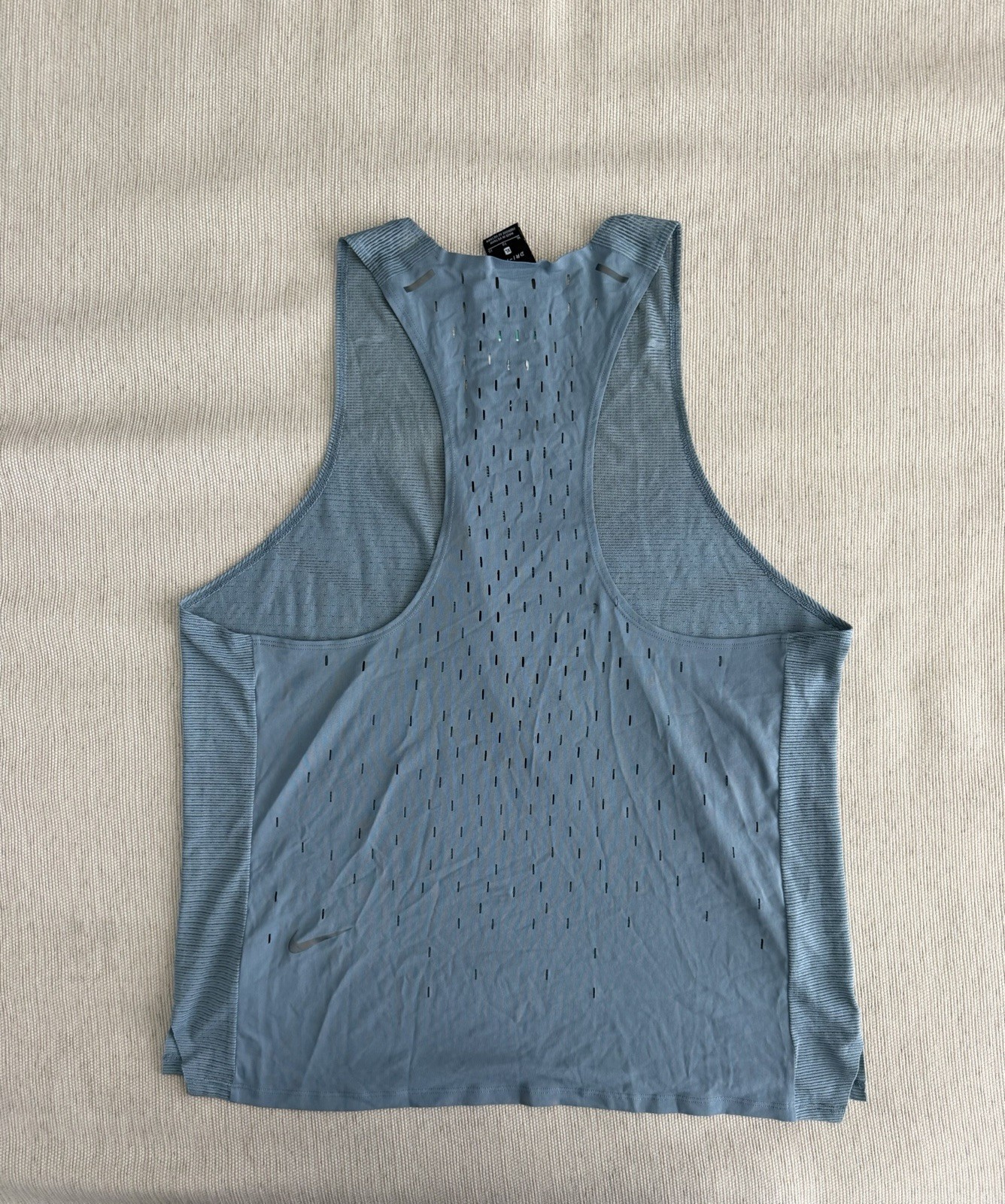 Nike Run Division Adapt Running Tank Top Ozone Blue CU5542-031 Men's Size XL gallery