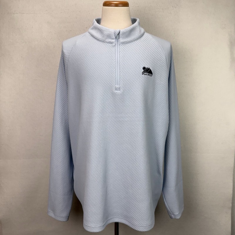 Puma Boulder 2.0 1/4 Zip Pullover Men's Size 2XL PGA WEST Golf Club Blue 632267 gallery