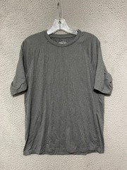 Glacier Performance Men’s Shirt Size Medium Gray Short Sleeve Running Polyester
