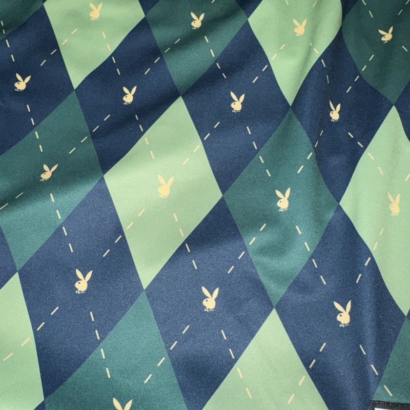 PLAYBOY#1 MEN'S ARGYLE PATTERN BASKETBALL JERSEY XL NWT Htf gallery