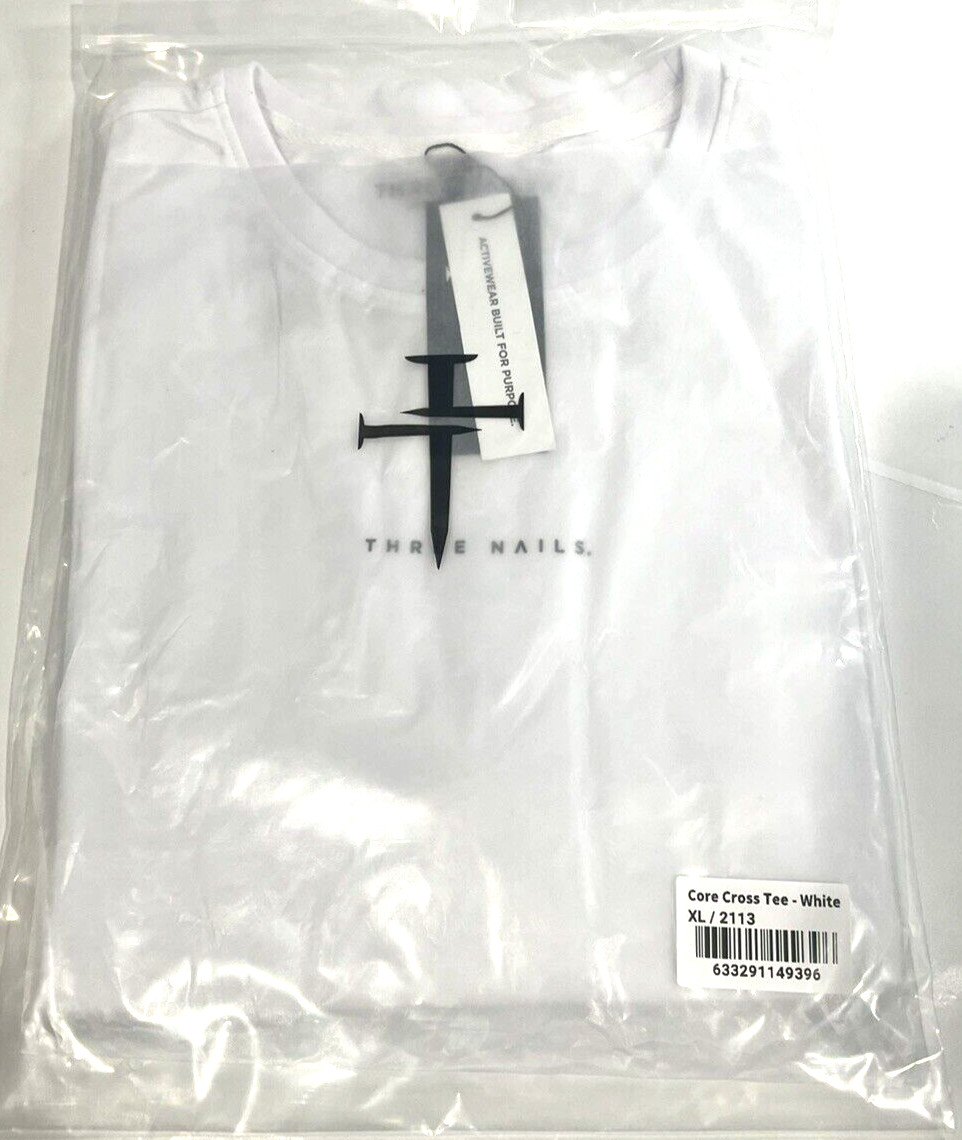 Men's Athletic Core Cross Tee Shirt Size XL ($36 MSRP) gallery