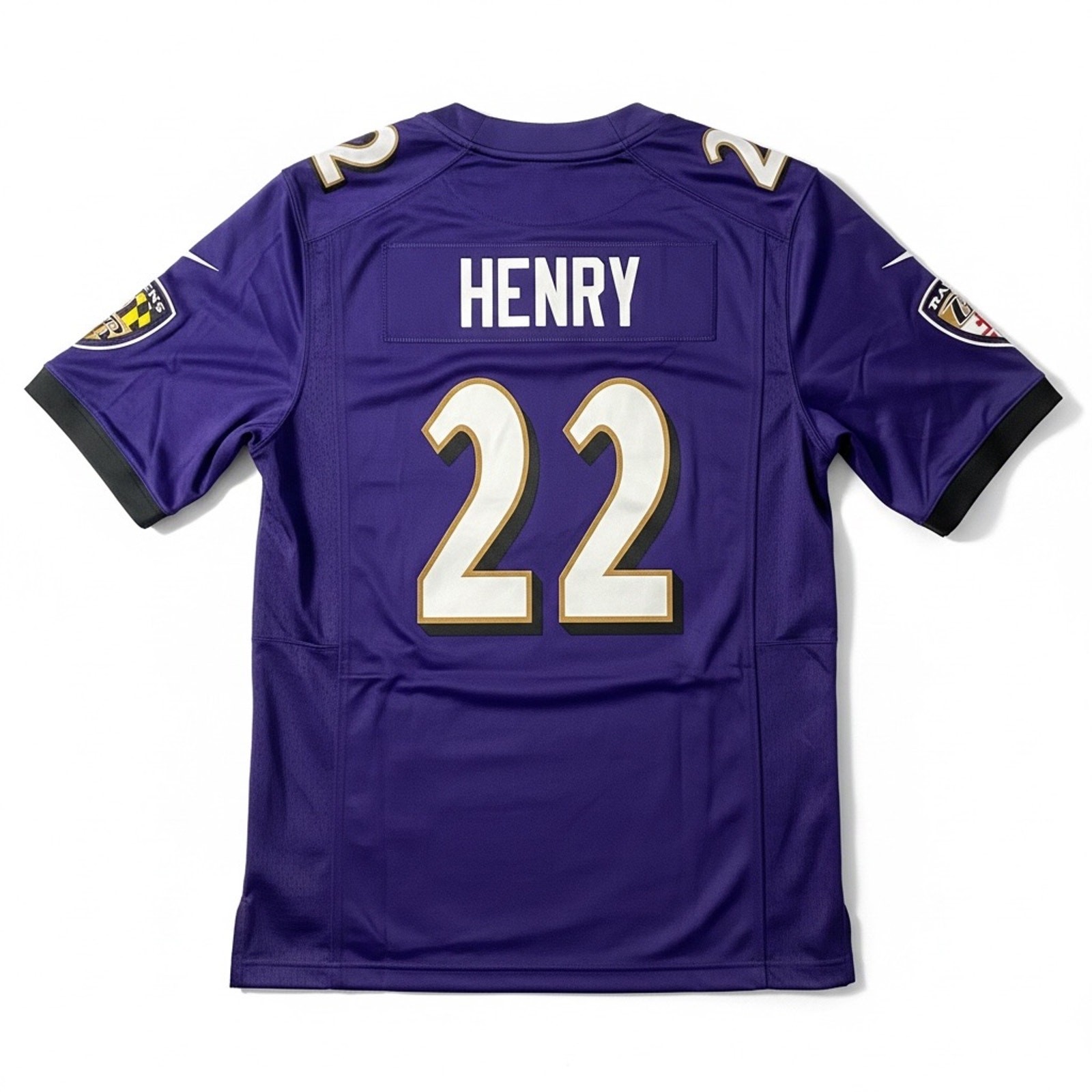 NFL Nike Engineered Balt. Ravens #22 Henry Football Purple Jersey Adult XXL(NWT) gallery