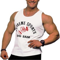 BIG SM EXTREME SPORTSWEAR muscle shirt tank top armpit shirt bodybuilding 2039