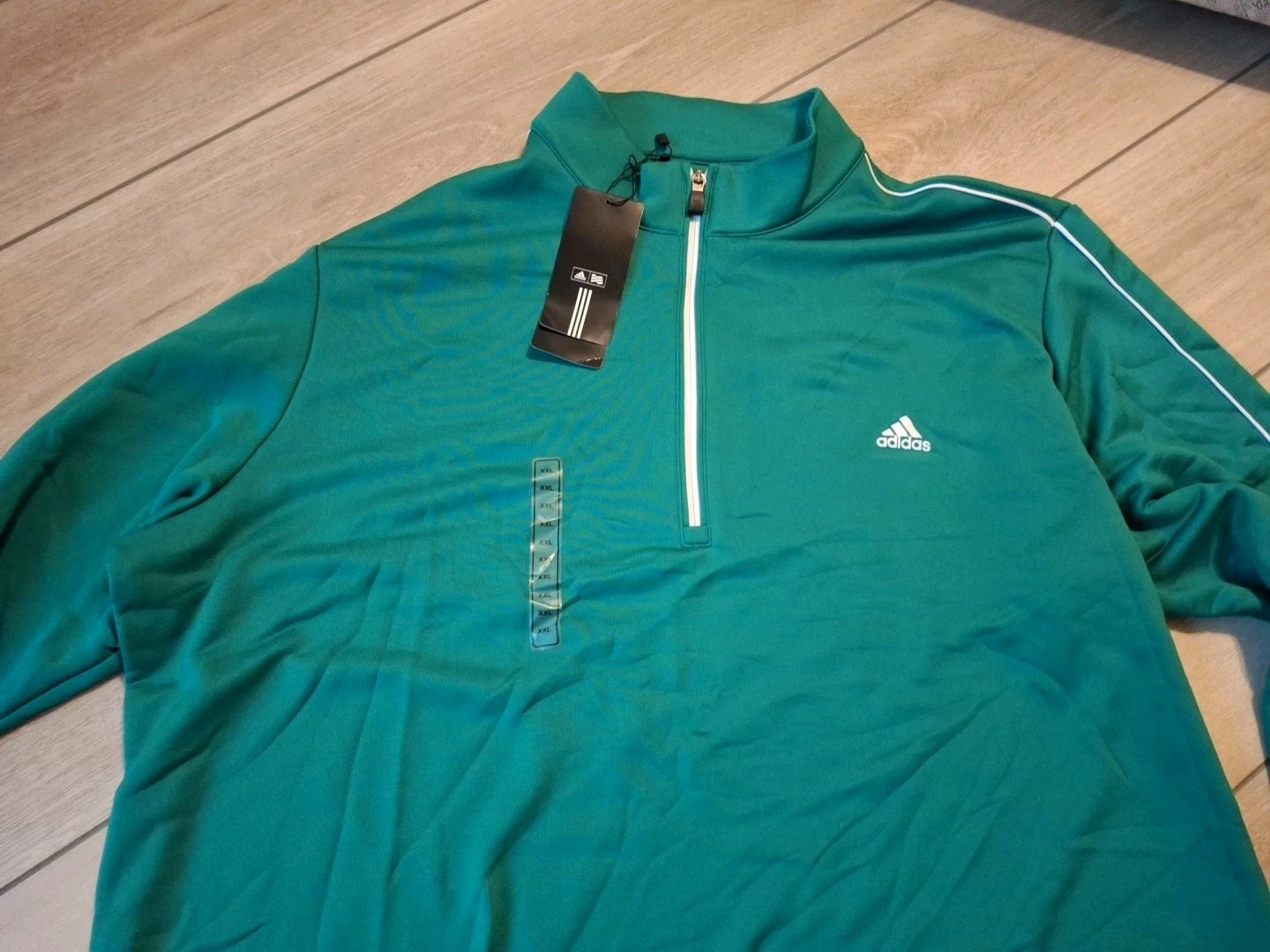 Adidas GOLF JACKET CELTIC GREEN Track TOP JACKET mens Z88203, XXL gallery