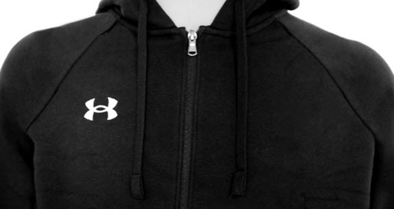 Under Armour Men RIVAL Fleece Jackets Black Running Casual GYM Shirt 1379767-001 gallery