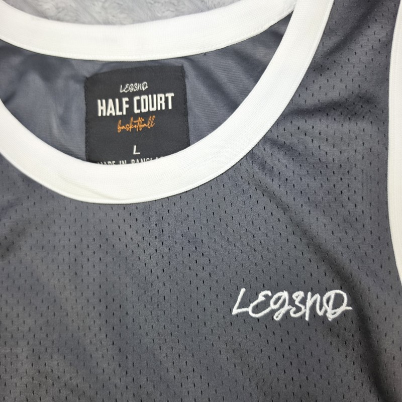 Legend Half-Court Basketball Mesh Jersey Atlantic Sea Agave Mens Size L NWT gallery