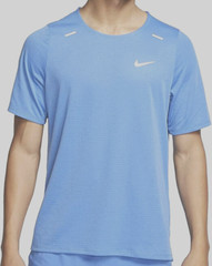 Nike Men’s Rise 365 Light Blue Running Shorts Sleeve Top (CJ5420-479) -M/L/XL/XX