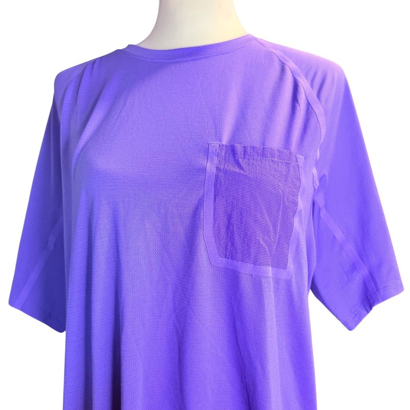 Lululemon Ventilated Hiking Short Sleeve Tee, Purple Chai, Men's Size XL gallery