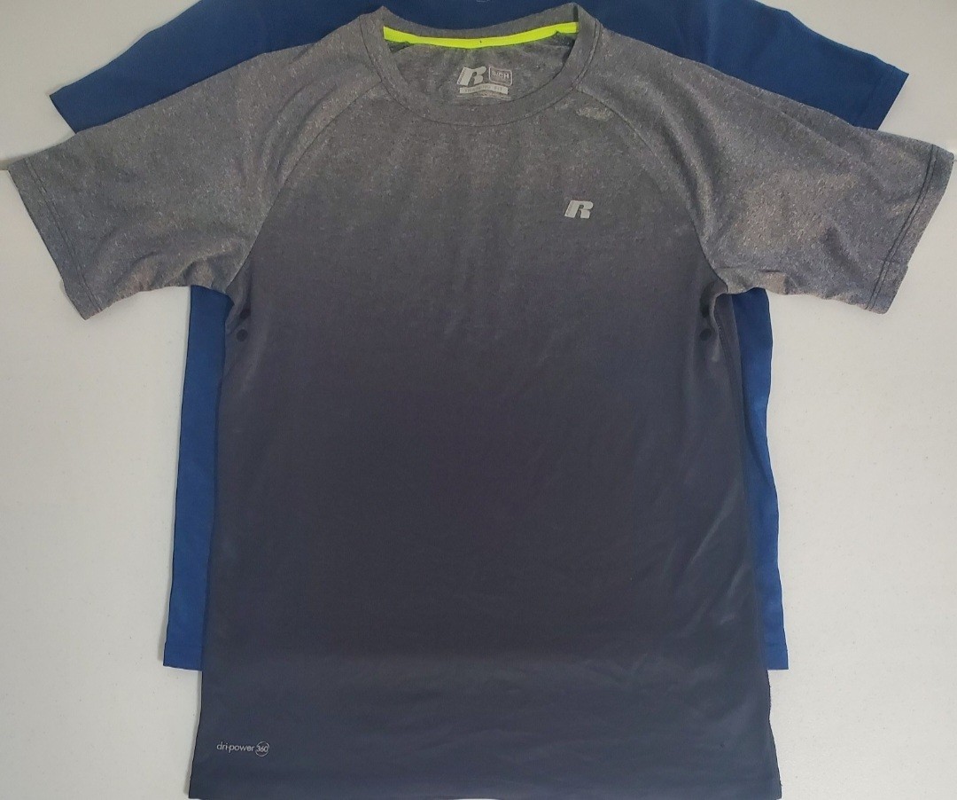 Lot of 3 Workout Shirts Athletic Shirts Short Sleeve Mens Size Small gallery