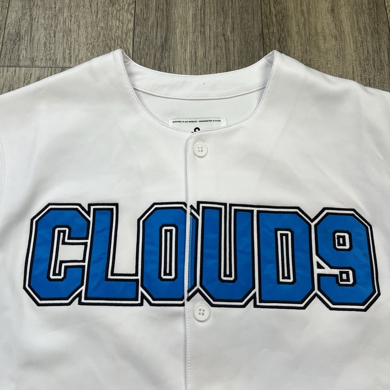 Cloud9 Stratus Authentic Sewn Button Baseball Jersey Adult Small Esports Gaming gallery