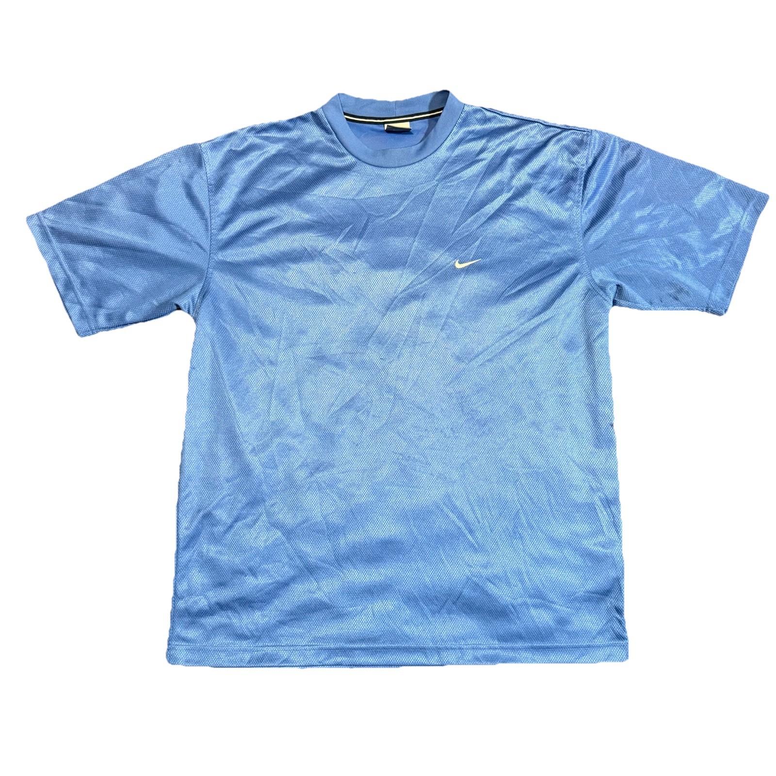 Nike Dri-FIT Blue Athletic Performance Shirt Men's Large 22x29 gallery