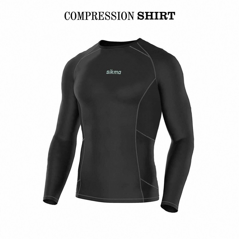 Mens Compression Tights Compression Shirt Base Layer Rash Guard Skin Fit Trosuer gallery