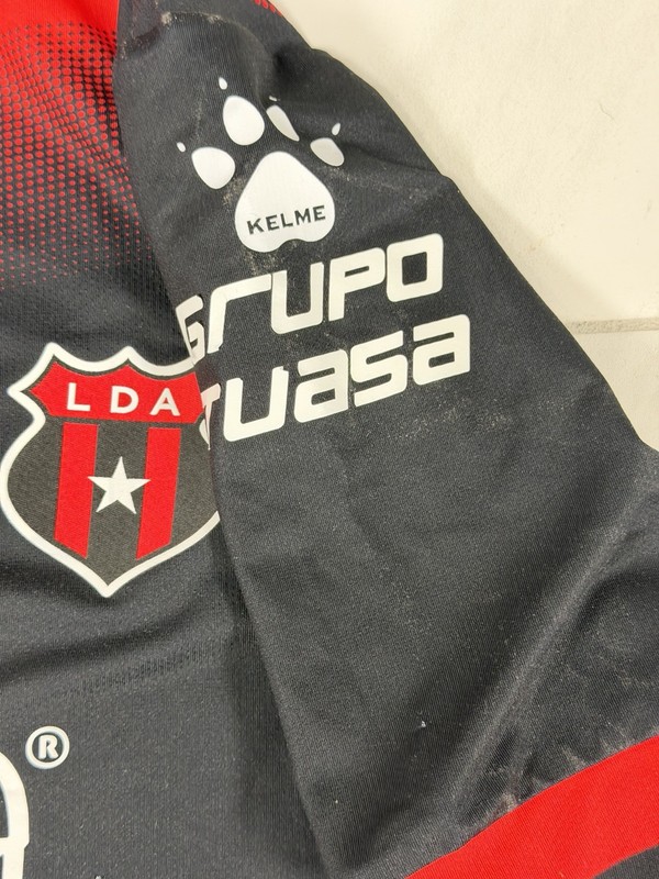 Kelme LDA Alajuelense Soccer Jersey Costa Rica Monge Mens USA M Black Red gallery