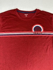 Old Navy Active Men’s Go-Dry T-shirt SS Burgundy XXL “All Day Everyday” 2XL