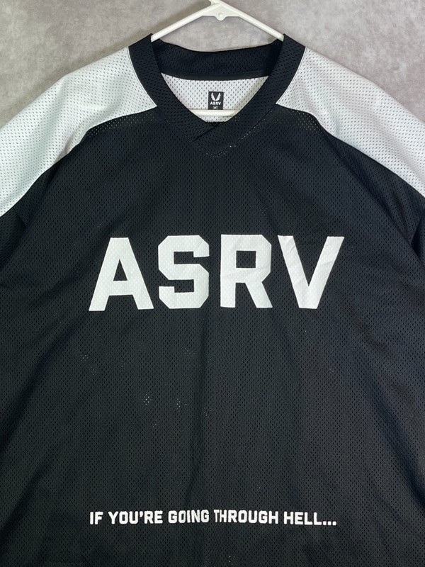 ASRV Jersey Mens Medium White SM '23 Unreleased Valley of Fire Mesh Short Sleeve gallery