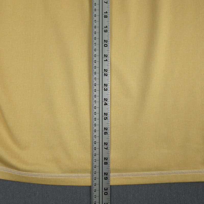 Bugatchi 1/4 Zip Performance Golf Pullover Mens XL Yellow Long Sleeve Stretch gallery
