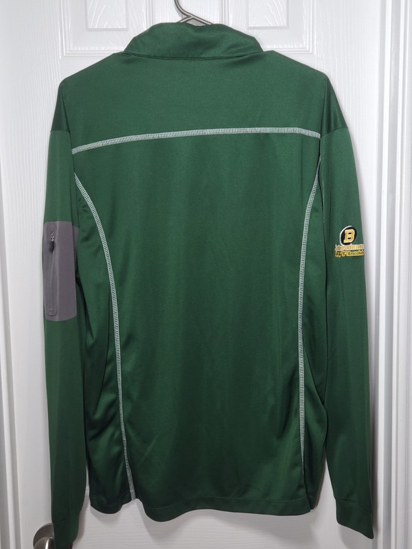 Baylor Bears Ping Performance 1/4 Zip Ranger Pullover L Green "B" Association gallery