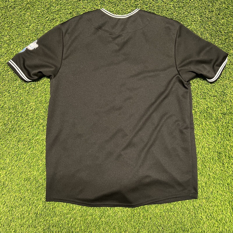 HUF USA Baseball Jersey Black Medium gallery