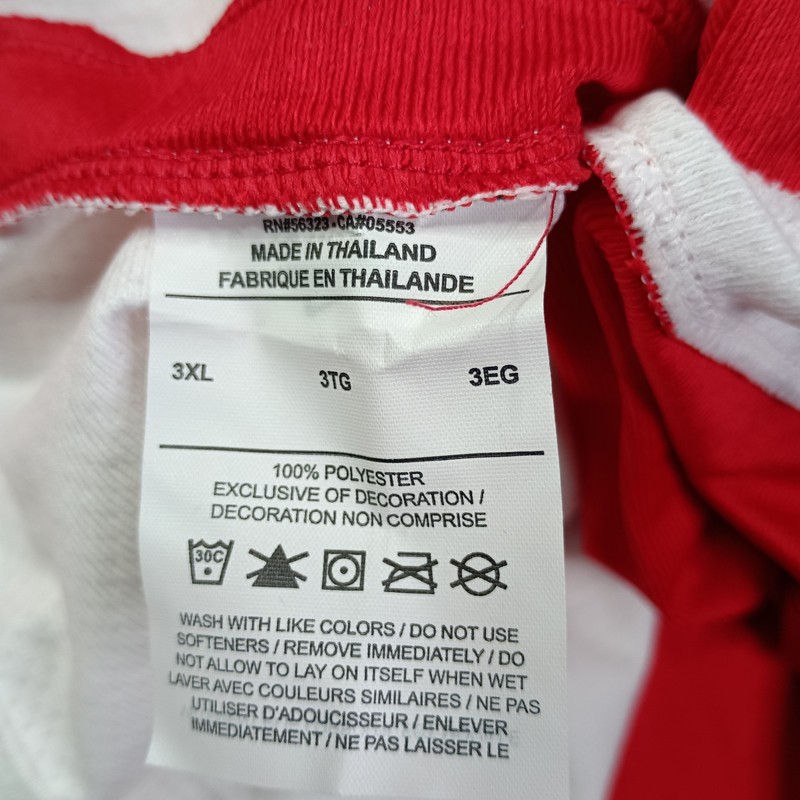 Nike Dri-FIT Basketball Jersey Men's Size 3XL Red White Reversible DN5212-658 gallery