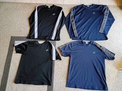4 Vintage Nike Short/Long Sleeve Men’s Shirts XL (FIT LIKE LARGE)