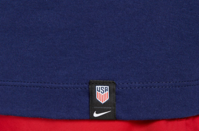 Nike USA T Shirt Mens Large USMNT Photo Graphic Tee United States Blue gallery