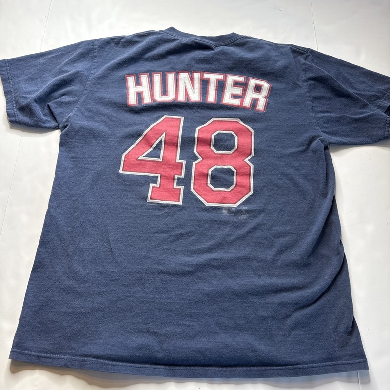 Tori Hunter MN Twins Shirt Jersey Men Sz L #48 Lee Sports Tag Baseball MLB gallery
