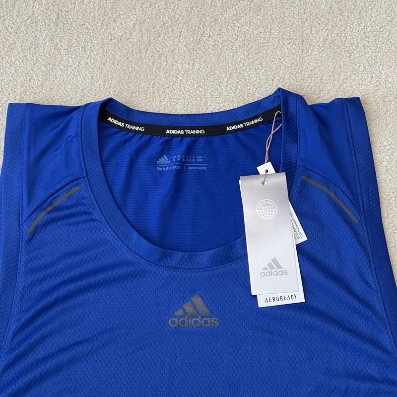 Adidas HIIT Spin Training T-Shirt XL Team Royal Blue Aeroready NWT HP1756 gallery