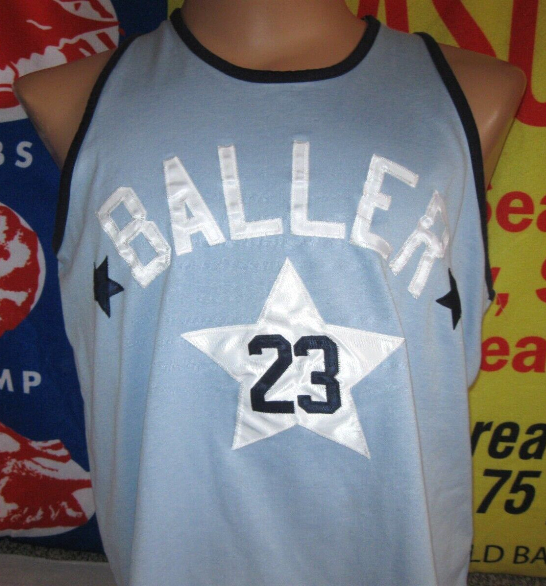 STEVE & BARRY'S vintage 23 BALLER Jersey Tank Top Men's Small MJ RARE BASKETBALL gallery