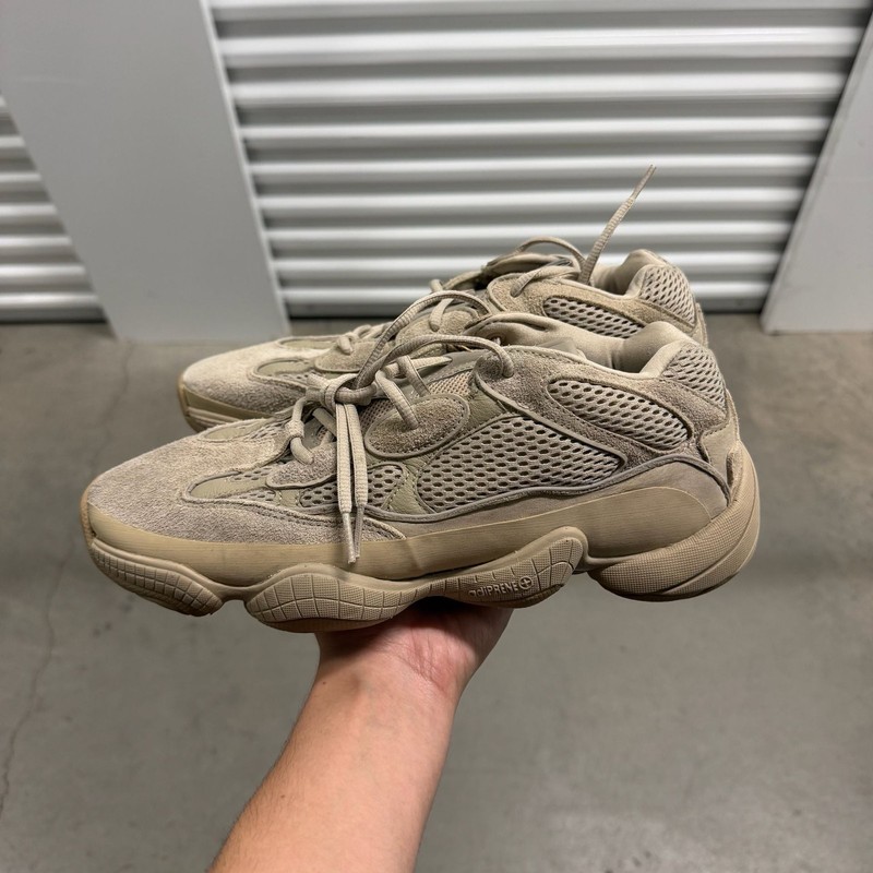 Adidas Yeezy 500 Taupe Light GX3605 Beige Running Sneakers Size 10.5 gallery