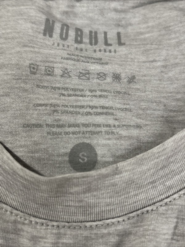 Nobull Men’s T-Shirt Size Small Lightweight Gym Running -NWT gallery