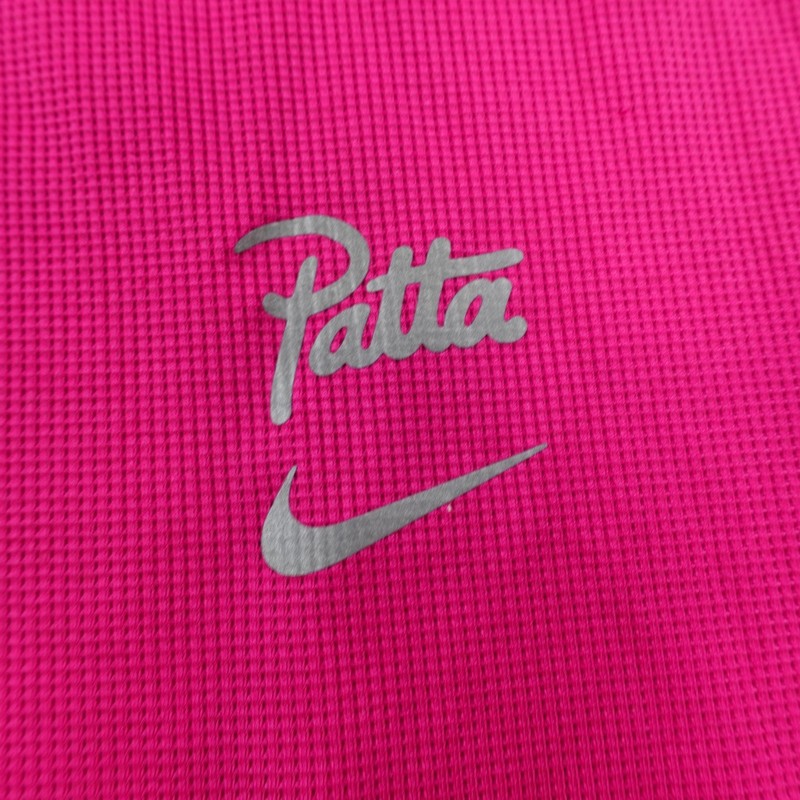 Nike x Patta Running Shirt Mens Medium Pink Running Team Panther FJ3032 gallery
