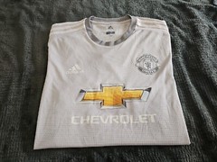 Manchester United NEW Third Football CHEVROLET Adidas Jersey/Shirt SZ Large