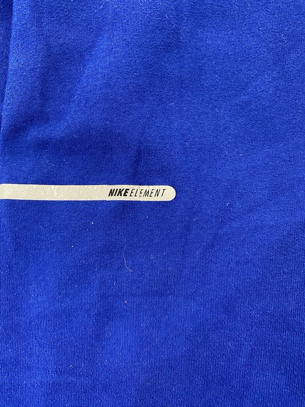 Nike Running Dri-Fit Element 1/4 Zip, Men’s Size L Blue And Yellow gallery