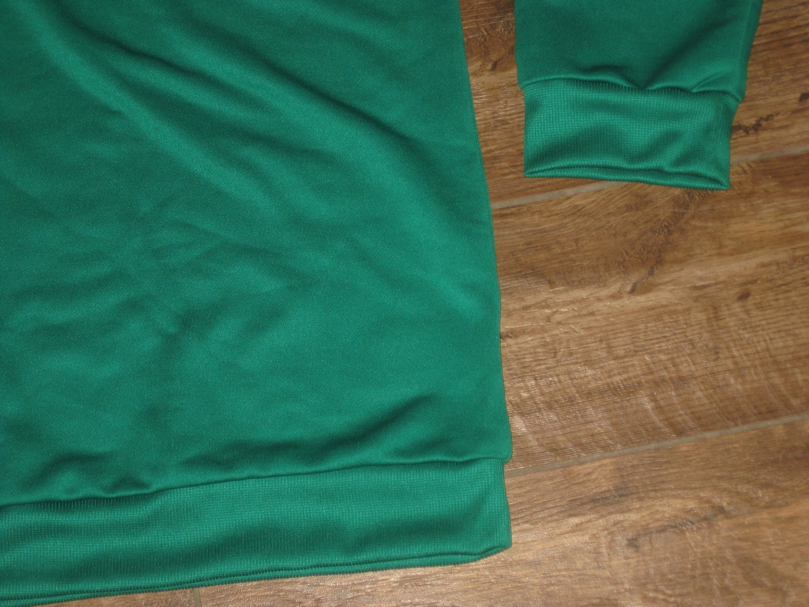 Adidas GOLF JACKET CELTIC GREEN Track TOP JACKET mens L Z88203 NEW 1/2 ZIP 1/4 gallery