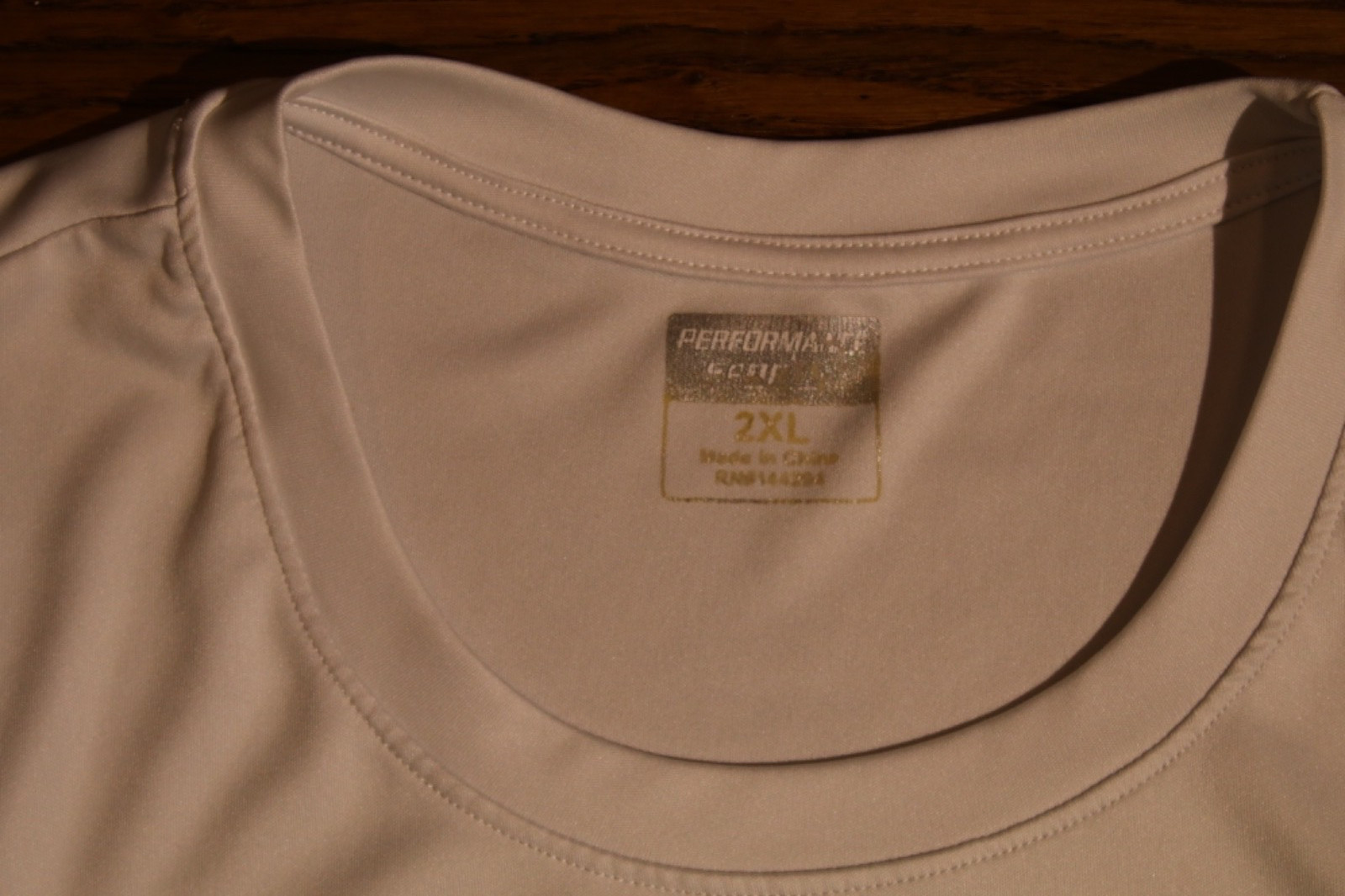 White Dry Fit Performance Gear Tshirt mens size 2XL gallery