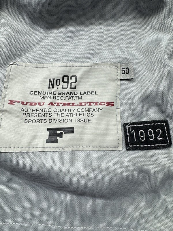 FUBU Vintage Collection Y2K XXL 05 Jersey 1992 Hip Hop Grey The Collection gallery