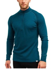 Merino Tech Merino 250 Superfine Merino Wool Baselayer Shirt Top Men’s S Green