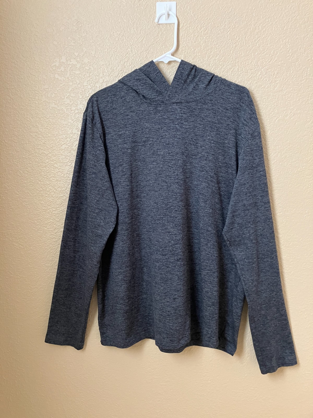Alo Conquer Reform Hoodie Men's Size Large Performance Long Sleeve Gray gallery